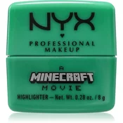 NYX Professional Makeup A Minecraft Movie Highlighter posvjetljivac kreme 8 g nijansa 01 Blow Your Mine