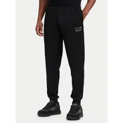 EA7 Emporio Armani Spodnji del trenirke 7M002248 AF26242 UC001 Črna Regular Fit
