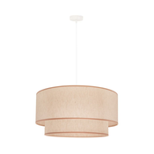 Duolla - Viseci luster na sajli BOHO 1xE27/40W/230V precnik 45 cm bež