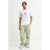 HUGO Majica Dalentin 50553429 Bela Relaxed Fit