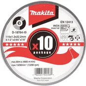 Makita D-18764-10 rezne ploče u metalnom pakiranju, 10 kom