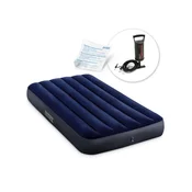 INTEX shumee Napihljiva vzmetnica 191x99x25 cm z batno črpalko 64757