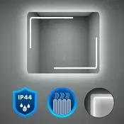 Ada 60 ogledalo z led osvetlitvijo 60x80 cm