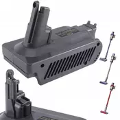 OEM Adapter za Bosch 18V Baterijo za Dyson V10 Sesalnik – ABS, Min. 4,0 Ah, V10 Cyclone – Total Clean