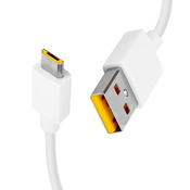 Realme Originalni kabel Realme USB 2A na mikro USB, polnjenje in sinhronizacija - bel (servisni paket DL122), (20633085)