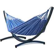 Potenza Stojalo TYTAN + viseča mreža 220x160 PEREIRA Double, modra, osnovno