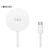 Forever Bežični punjač MAWC-400, 3u1, 15W, USB-C, bijeli