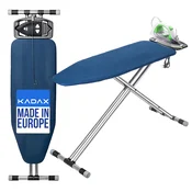 KADAX Zložljiva likalna deska 120x42 cm aluminij z ročajem in vtičnico Durable, (5000351445)