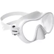 Cressi Sub F1 Frameless, potapljaška maska, bela