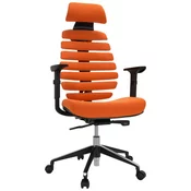 MID.YOU Pisarniški Stol Ergo Line Ii Pro, Oranžna