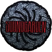 Soundgarden Logo Swirl B&W Iron-On Patch