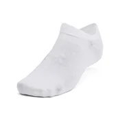 Nogavice Under Armour  Essential No Show 6pk White / White / Halo Gray  L