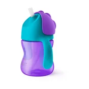 PHILIPS AVENT Magicna šolja sa slamkom 1912 200 ml ljubicasto-tirkizna