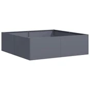 Sadilica antracit 100x100x30 cm od celika