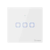 Sonoff Pametno stensko stikalo Wi-Fi + RF433 trojno T1EU3C-TX