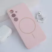 Maska Mag Case PureTone za Samsung S24/ S921B/ S25/ S931B roze