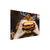 shumee STEKLENA DESKA ZA REZANJE 30x22 ZA HAMBURGERJE