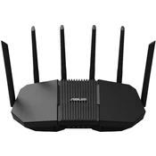ASUS usmerjevalnik RT-BE90U BE9400, WiFi 7, tri band, AiMesh, 4-port, 90IG0A30-MO9C10
