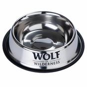 Wolf of Wilderness protuklizna zdjelica od plemenitog čelika - za pse - 850 ml, O 23 cm