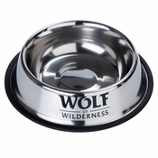 Wolf of Wilderness nedrseča posoda iz nerjavečega jekla za pse - 850 ml, O 23 cm