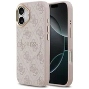 Ovitek Guess Hardcase 4G Classic MagSafe za iPhone 17 - pink