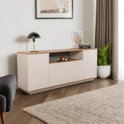 Hanah Home Konzolni sto Arista, 180x75x44.5 cm, Krem