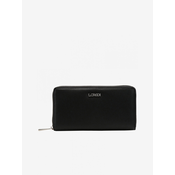 L.CREDI Filippa Wallet L Black Denarnica Črna