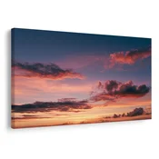 Slika rožnati oblaki ob mraku - 40x30