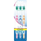 Oral-B Spazzolini Classic Care Medio 3 Pezzi