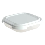 Plasticna posuda Frigo Basic 0,5l, Bela