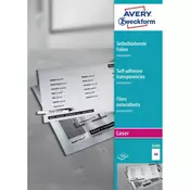 Avery-Zweckform Avery-Zweckform prozorna folija, samolepljiva, 3480, DIN A4, 100 kosov