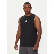 ADIDAS PERFORMANCE Funkcionalna majica D4T Workout, črna