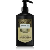 Arganicare Ricin Hair Growth Stimulator vlažilni in hranilni balzam za pospeševanje rasti las za vse tipe las 400 ml