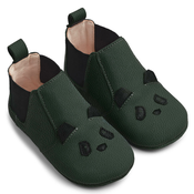 liewood® dječje papučice edith panda hunter green