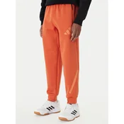 adidas Spodnji del trenirke Z.N.E. KE4686 Oranžna Regular Fit