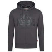 Lonsdale Mens hooded zipsweat jacket slim fit