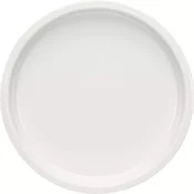 Bauscher polglobok krožnik System, okrogel z ravnim dnom, bel, prostornina: 1,00 litra