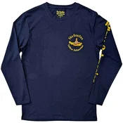The Beatles Yellow Submarine Band (Back & Sleeve Print) Navy Blue M Majica