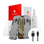 Impact XL 4v1 paket pobrine se za potpunu zaštitu, napunjenosti i cistocu vašeg pametnog telefona