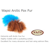 ARTIC FOX FUR-YELLOW-AF006