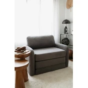 ATELIER DEL SOFA Sofa-krevet sa 1 sedeljkom Nest Grey