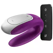Parni vibrator Double Fun (Ljubičasti)