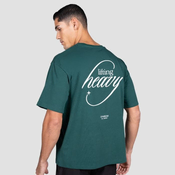 GymBeam Majica s kratkimi rokavi Lifting Heavy Forest L