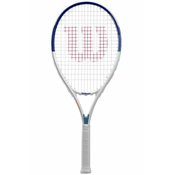 Tenis reket Wilson Roland Garros Elite Adult - white/navy