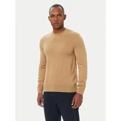 BOSS Pulover Leno 50571914 Bež Regular Fit