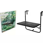 Ambiance Balkonski stol KO-X99001750 60 x 43 x 70 cm crna