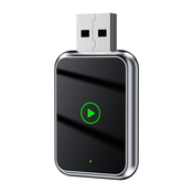 INF Pameten Carplay in Android Auto Brezžični Adapter – 2-v-1 USB ključ Silver, (5000161591)