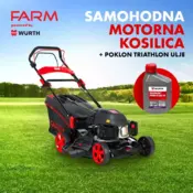 FARM Samohodna motorna kosilica i TRIATHLON Farm 4T ulje