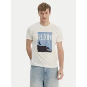 JOOP! Jeans Majica JJJ-Lanakila 30101983 Écru Regular Fit