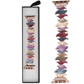 Nova raztegljiva zapestnica Gleam Kiss Joyful Splash za Apple Watch 38/40/41 mm večbarvna